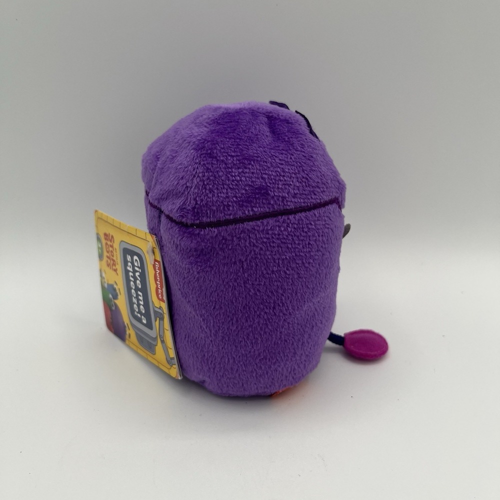 2020 Fisher Price Netflix Story Bots 5" Plush Shapes With Bo Purple - Picture 5 of 14
